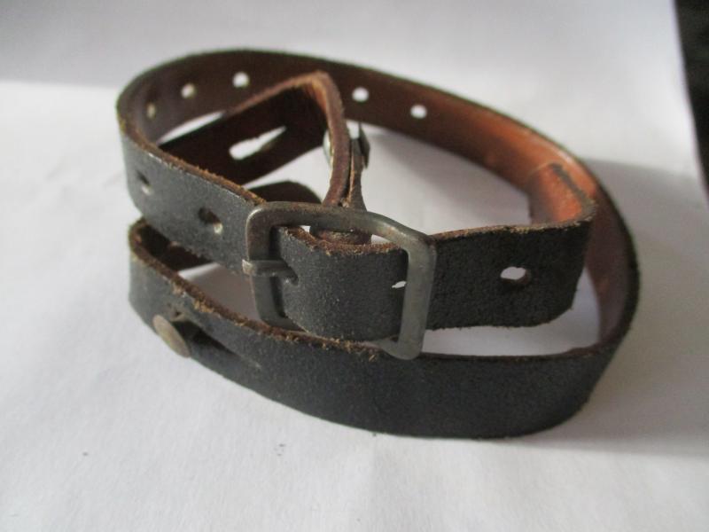 GENUINE ORIGINAL WW2 GERMAN ARMY waffen ss LUFTWAFFE m40 m35 m42 helmet CHIN STRAP rbn