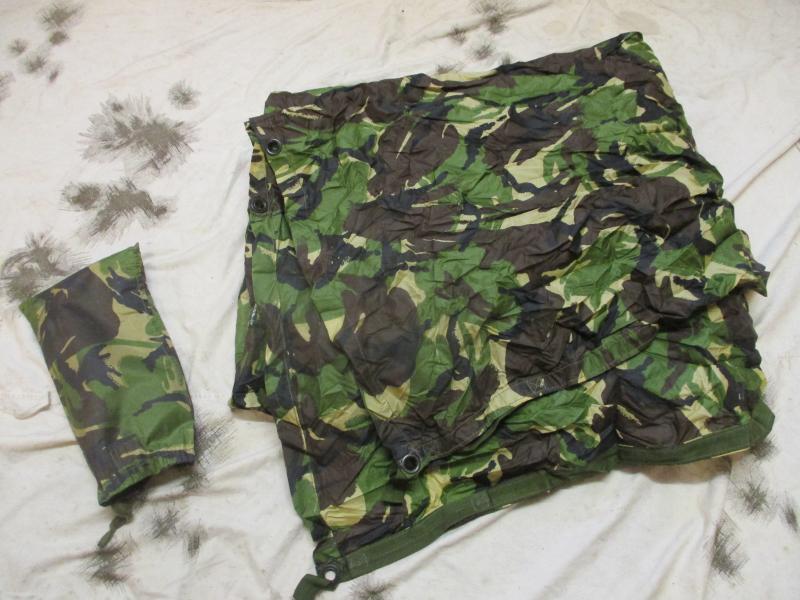 GENUINE BRITISH ISSUE jungle dpm camo BASHA SHELTER SHEET TENT WATERPROOF TARP