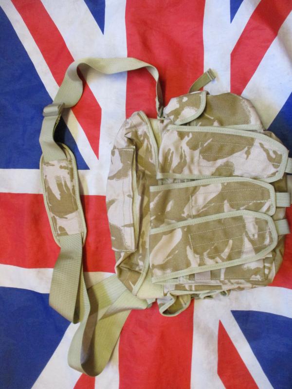 GENUINE BRITISH ARMY issue DESERT DPM DDPM battle man car BAG combat satchel NEW