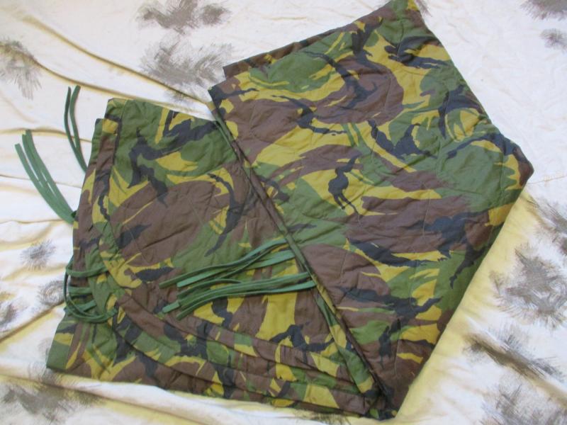 DUTCH ARMY DPM CAMO PONCHO LINER WOOBIE BLANKET QUILT jungle sleeping bag new