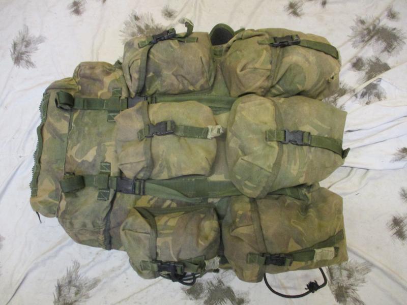 ORIGINAL SAS UKSF ISSUE AIR SUPPORT bergen RUCKSACK field PACK dpm camo MODIFIED