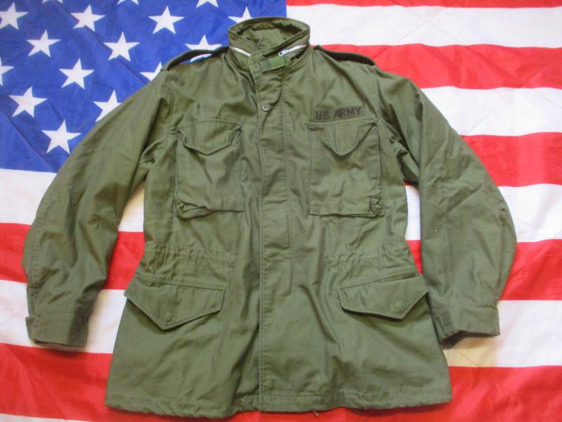 1968 genuine US ARMY ISSUE VIETNAM WAR OG 107 usa M65 COAT COMBAT JACKET Medium Regular to Large