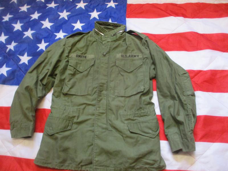 1969 genuine US ARMY ISSUE VIETNAM WAR worn OG 107 usa M65 COAT COMBAT jacket