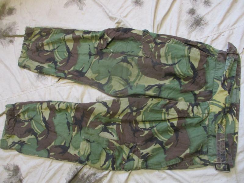 rare FALKLANDS WAR ERA ISSUE cotton GABARDINE 1968 / 68 dpm sas windproof X WAIST TYPE TROUSERS 34