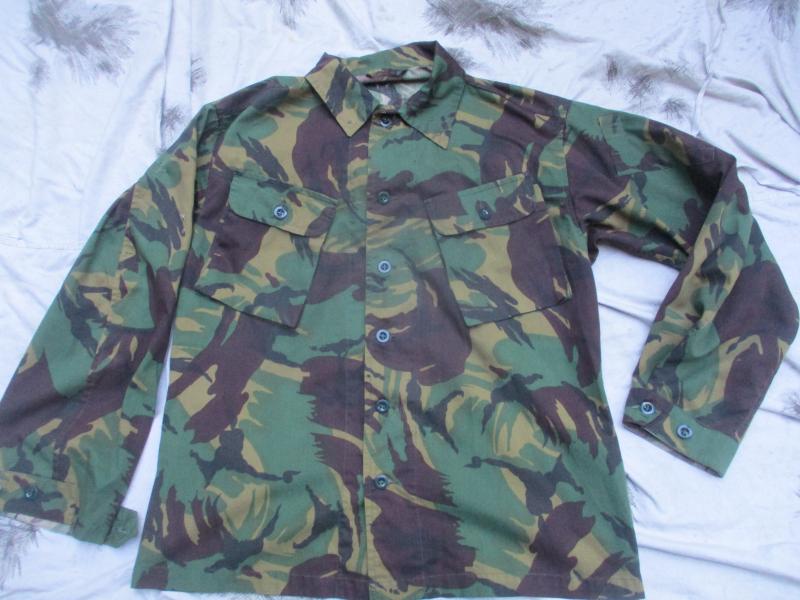 GENUINE ISSUE old skool 80'S ERA DPM JUNGLE TROPICAL COMBAT shirt 180/104 LARGE modified