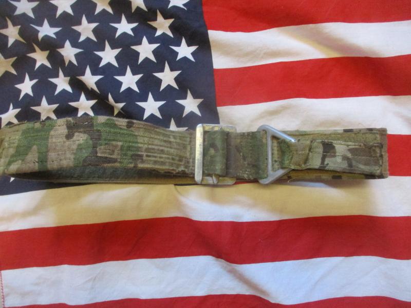 MTP / MULTICAM CQB RIGGER RIGGERS BELT Afghanistan worn used SMALL