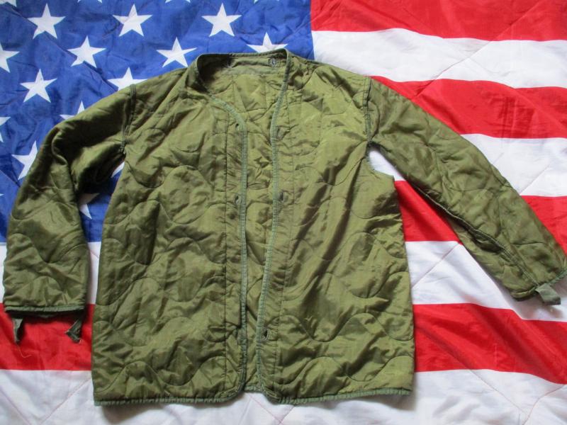 genuine US ARMY ISSUE M65 COAT COMBAT jacket LINER vietnam war era SMALL