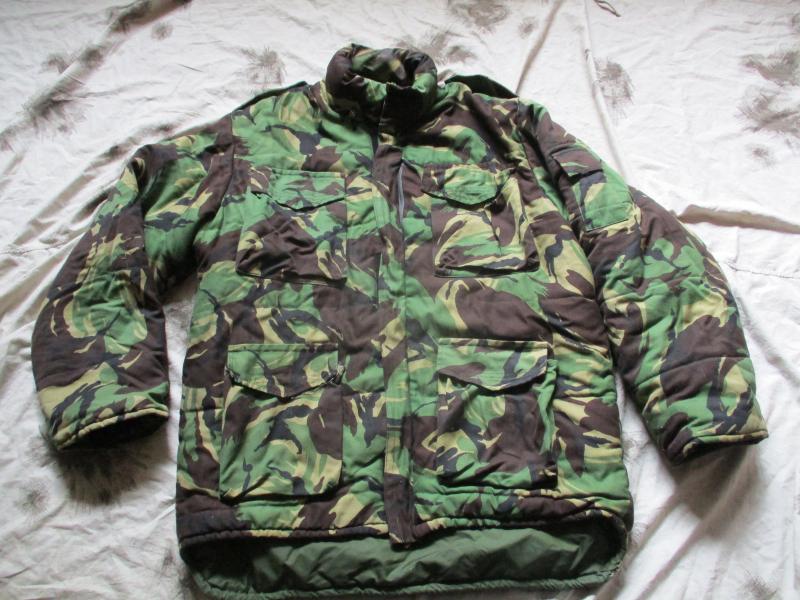 PIRANHA MADE IN ENGLAND dpm camo PADDED WARM ARCTIC COMBAT ACKET L XL