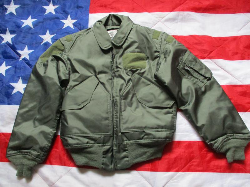 genuine ALPHA INDUSTRIES USA USAF issue CWU 45/p bomber pilot JACKET COAT TOP GUN small