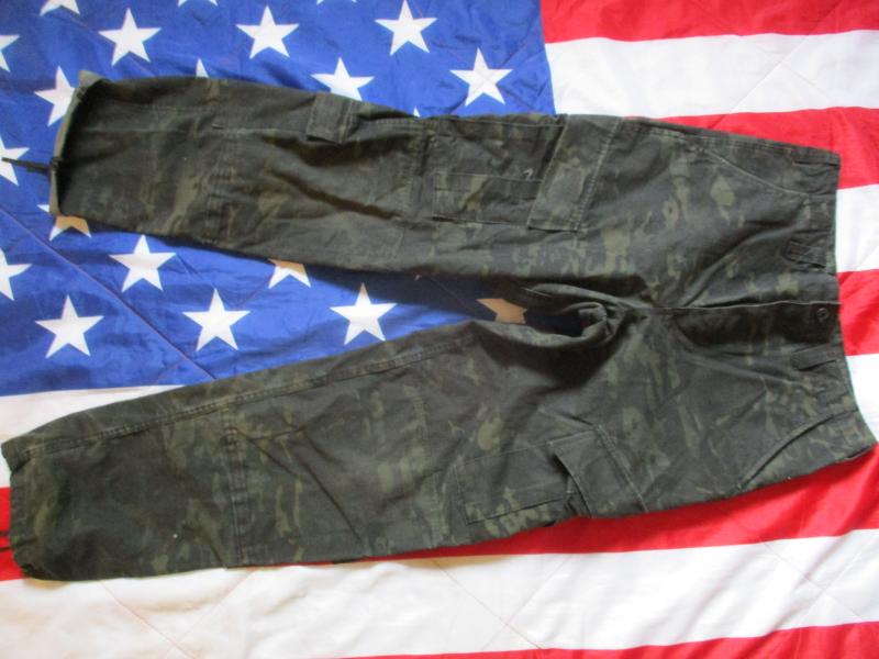 GENUINE TRU SPEC USA ACU combat TROUSERS PANTS crye precision multicam BLACK M L