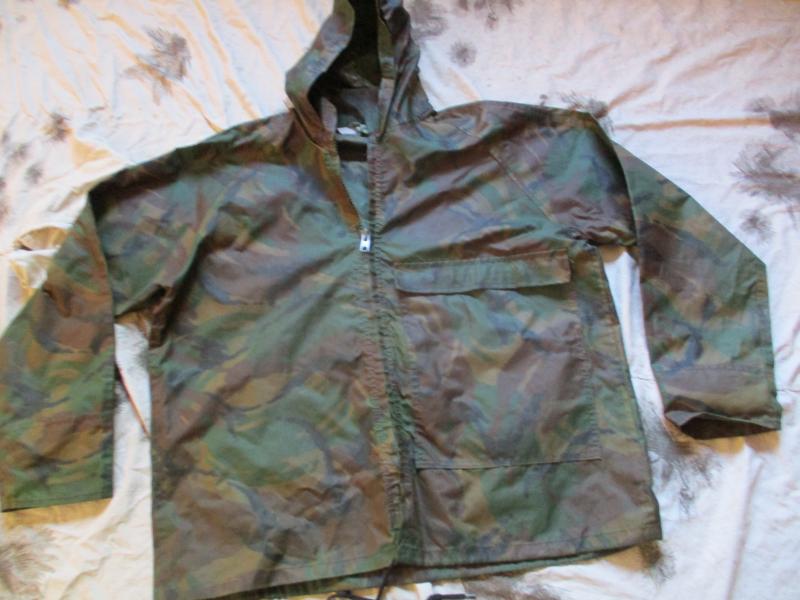 OLD SKOOL 80S FALKLANDS era DPM CAMO uk made waterproof NYLON PU SMOCK jacket