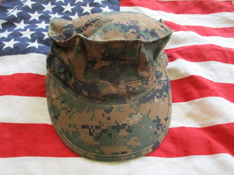 GENUINE SEKRI issue USMC US MARINES marine WOODLAND MARPAT MCCU cover cap HAT