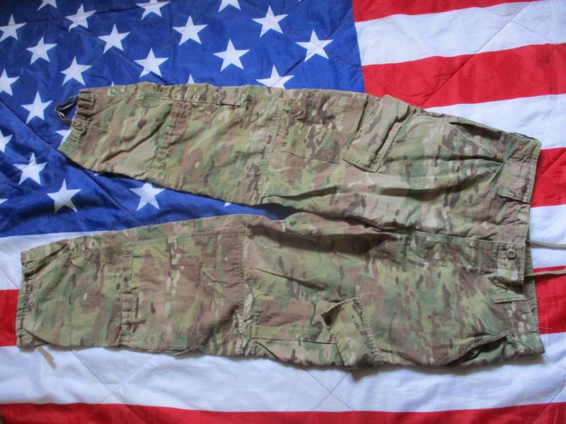genuine AMERICAN US ARMY ISSUE USA multicam OCP ACU FR COMBAT trousers MEDIUM SHORT