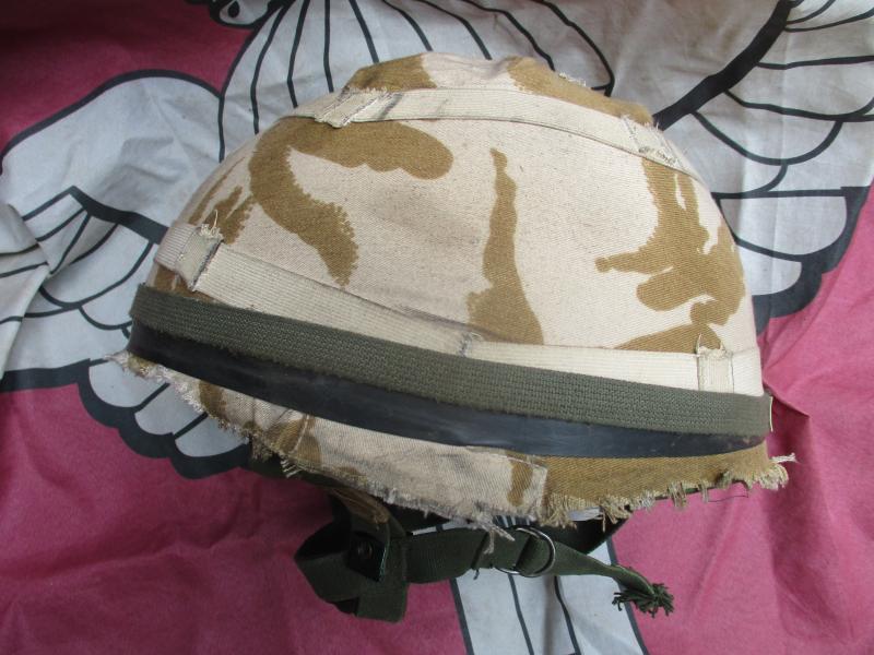 3 PARA 3rd BATTALION PARACHUTE REGIMENT PARATROOPER HELMET HELMAND 2006 TOUR ERA