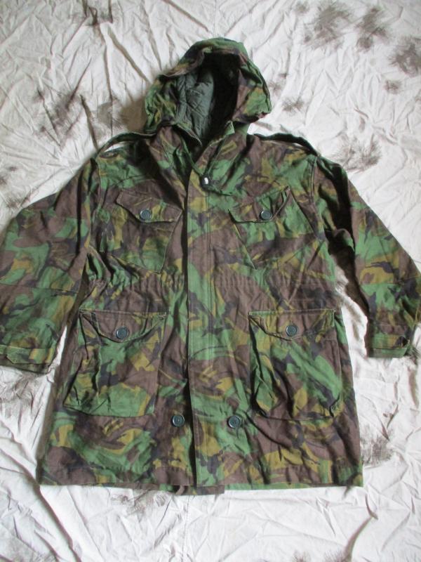 rare ORIGINAL BRITISH ARMY 1970s DPM falklands war issue 68 patt ARCTIC PARKA