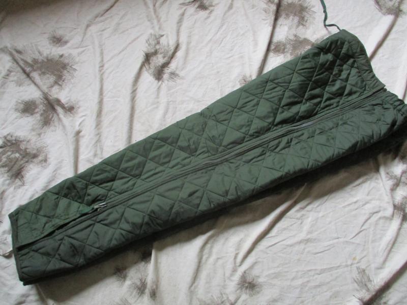 GENUINE BRITISH ARMY ISSUE old type falklands war QUILTED ARCTIC TROUSER LINERS