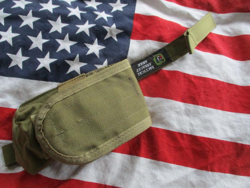 TAG tactical assault gear USA MOLLE smoke grenade POUCH coyote tan NEW