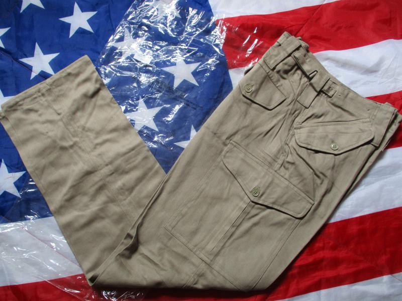 WYNSTER US ARMY usa cotton BDU M65 CARGO COMBAT TROUSERS PANTS khaki 30
