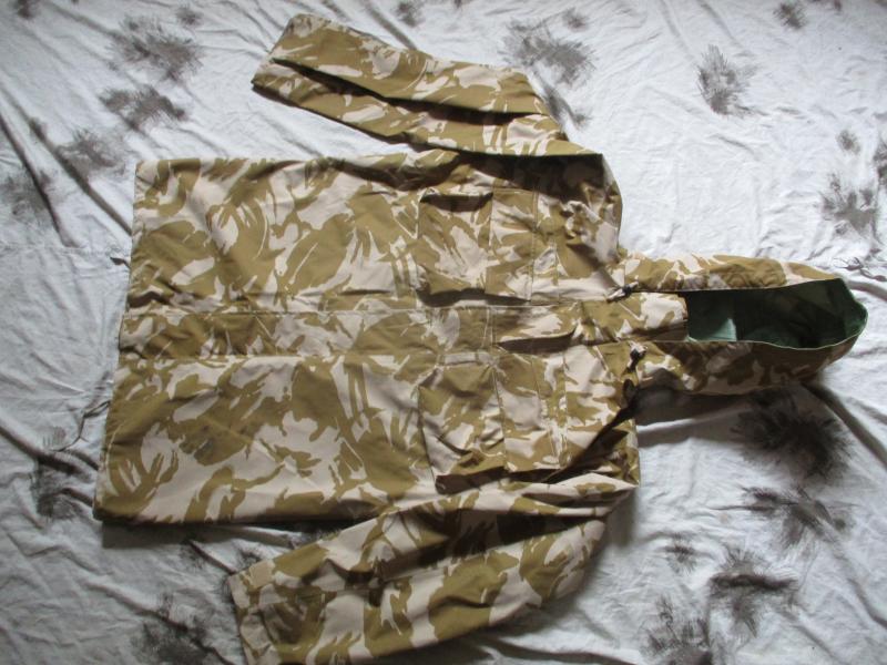 BRITISH ARMY DESERT DPM DDPM CAMO MVP goretex waterproof SMOCK coat 190/104 xl L