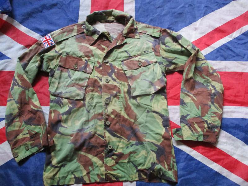 GENUINE ISSUE 70'S DPM CAMO 68 JUNGLE TROPICAL COMBAT SHIRT falklands era SIZE 4