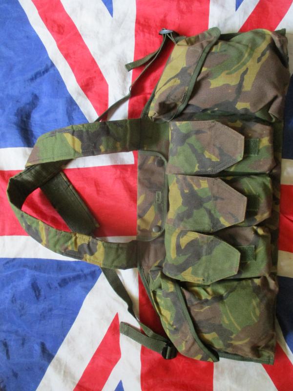 ORIGINAL old skool ARKTIS dpm camo CHEST RIG WEBBING 42 COMMANDO MODEL