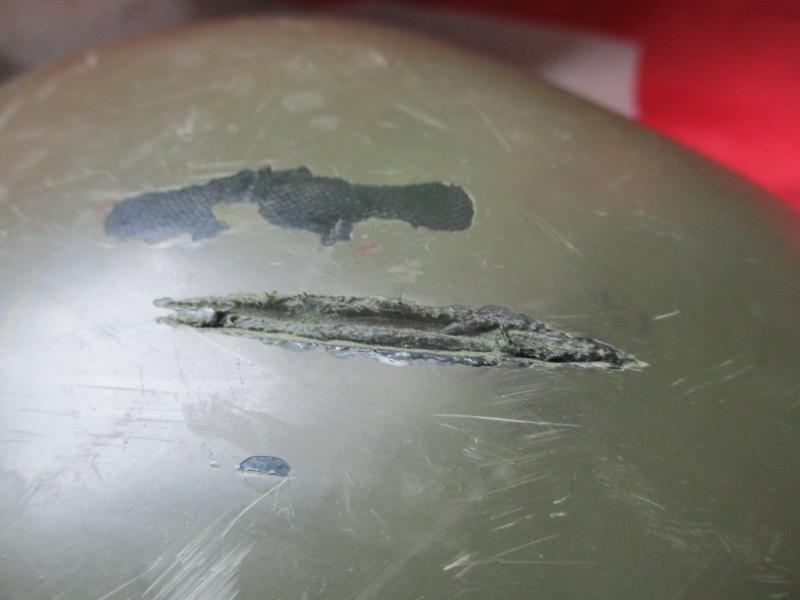 gullf war 1 era smooth shell BRITISH ARMY gs MARK 6 MK6 combat BALLISTIC HELMET Medium & DPM COVER