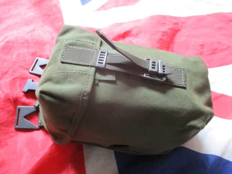1991 ISSUE british army PLCE irr og green WEBBING utility commander bottle POUCH