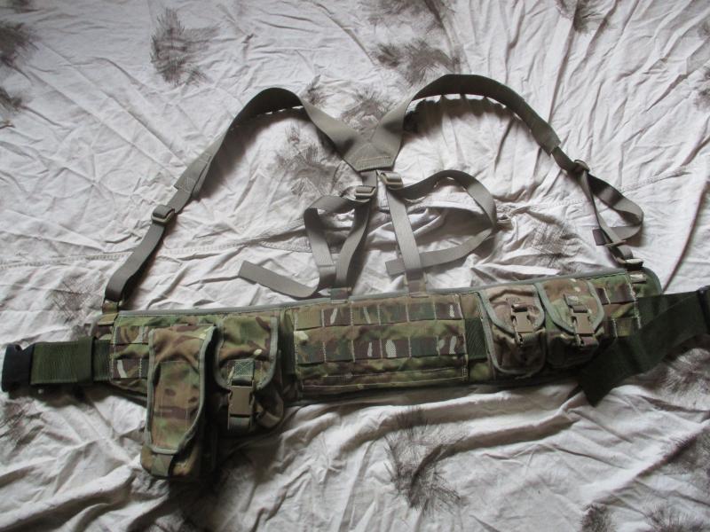 UK ISSUE OSPREY MOLLE webbing belt HIP PAD battle shooters MTP MULTICAM & pouchs