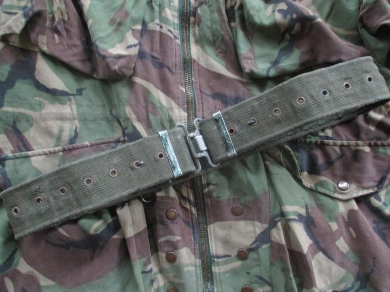 real BRITISH ARMY / PARACHUTE REGIMENT ISSUE 58 PATTERN WEBBING BELT