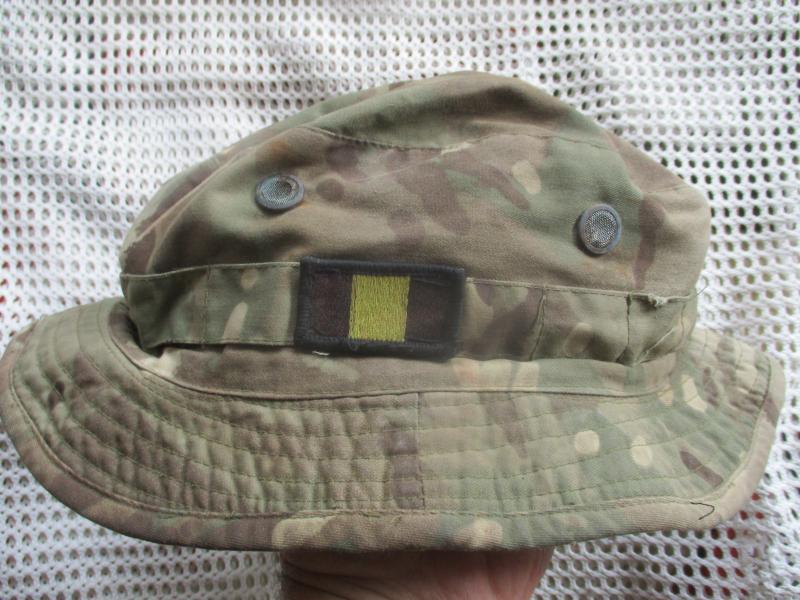 GENUINE BRITISH ARMY ISSUE MTP MULTICAM modified BUSH BOONIE JUNGLE HAT 58CM - 59CM MEDIUM