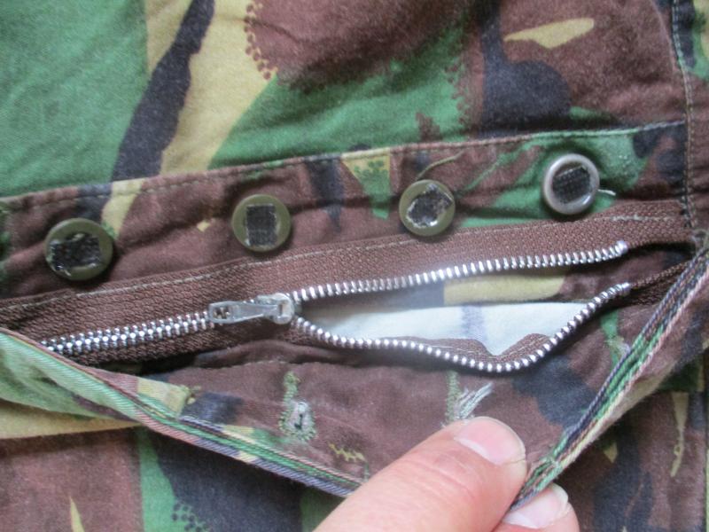 GENUINE ISSUE cotton GABARDINE dpm sas windproof X WAIST TYPE TROUSERS modified