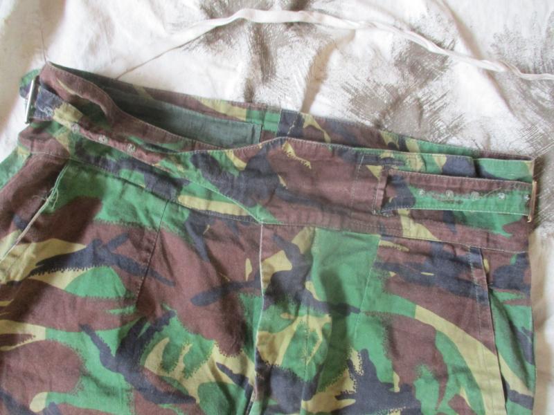 GENUINE ISSUE cotton GABARDINE dpm sas windproof X WAIST TYPE TROUSERS modified