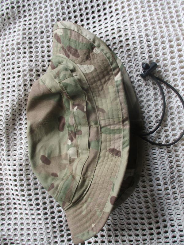 GENUINE BRITISH ARMY ISSUE MTP MULTICAM modified BUSH BOONIE JUNGLE HAT 57CM M