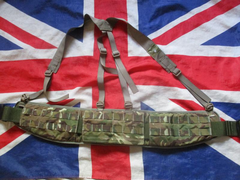 UK ISSUE OSPREY MOLLE webbing belt HIP PAD YOKE battle shooters MTP MULTICAM NEW