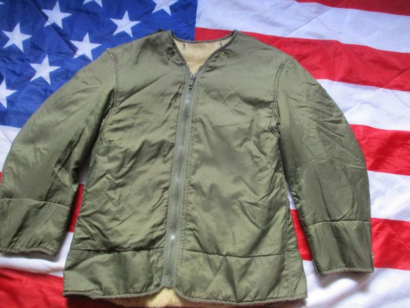 1953 dated US ARMY ISSUE M51 COAT COMBAT jacket LINER medium MODIFIED korea vietnam war