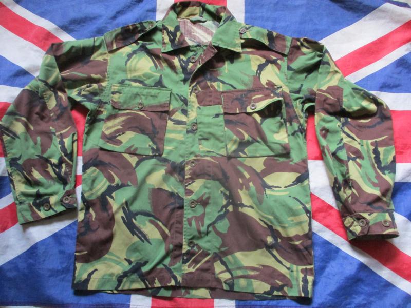 GENUINE sas RE ISSUE 68 patt JUNGLE 1968 dpm TROPICAL COMBAT SHIRT modified LARGE 180/104