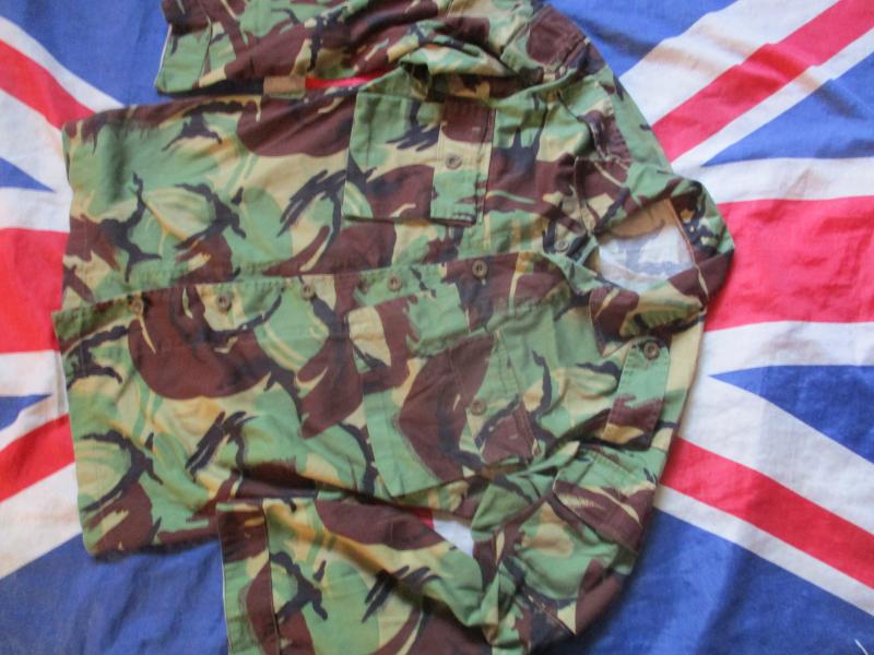 GENUINE sas RE ISSUE 68 patt JUNGLE 1968 dpm TROPICAL COMBAT SHIRT modified M