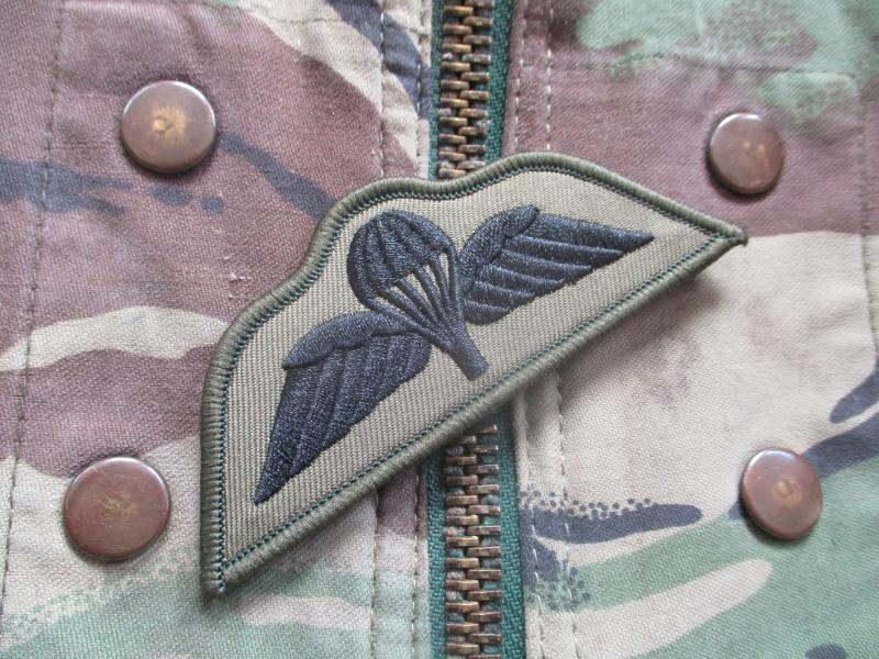 CURRENT BRITISH ARMY PARACHUTE REGIMENT AIRBORNE FORCES PARACHUTE WINGS subdued
