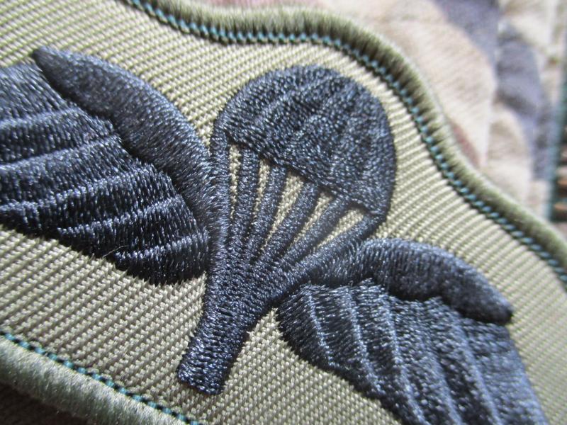 CURRENT BRITISH ARMY PARACHUTE REGIMENT AIRBORNE FORCES PARACHUTE WINGS subdued