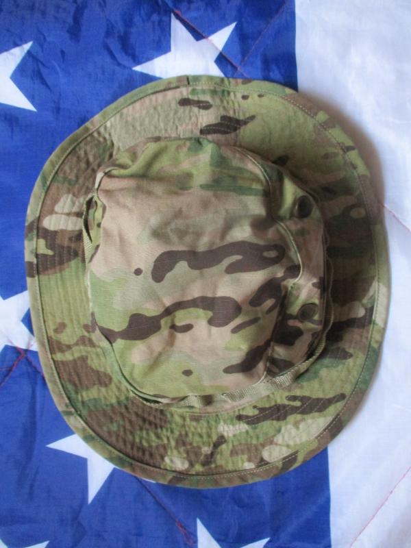 GENUINE USA US ARMY AMERICAN ISSUE CRYE multicam camo SGT NCO BOONIE HAT size 7 medium