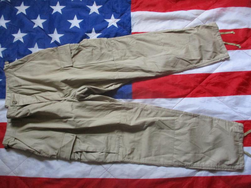 GENUINE propper USA BDU combat cargo PANTS TROUSERS m65 DESERT khaki LARGE R