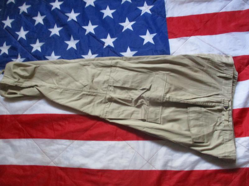 GENUINE propper USA BDU combat cargo PANTS TROUSERS m65 DESERT khaki LARGE R