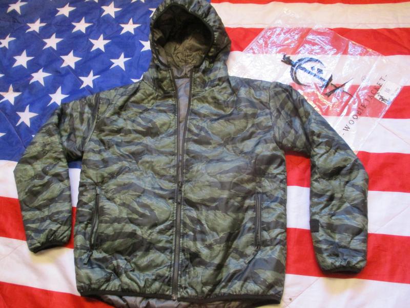 FPC FORWARD PATCH COVEN Vietnam War tiger stripe - wolf grey WOOBIE JACKET new