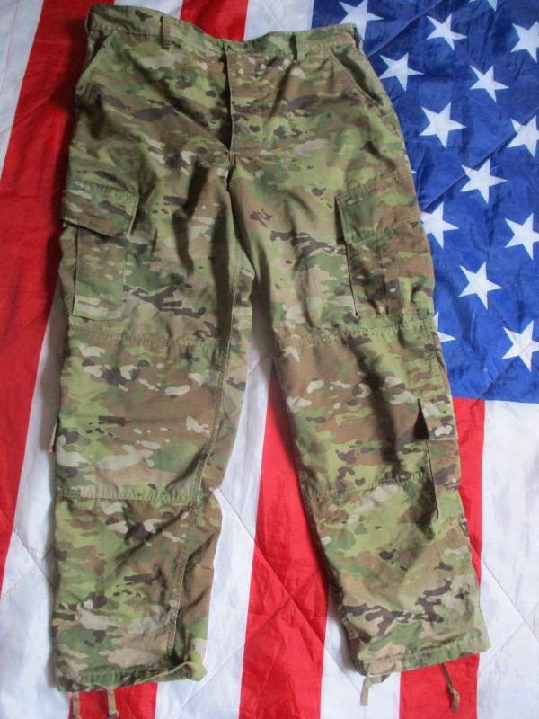 LATEST CURRENT ISSUE usa US ARMY ISSUE scorpion multicam OCP ACU COMBAT CARGO trousers Large Regular