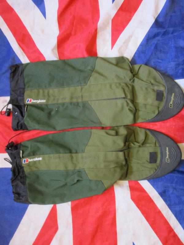 real BERGHAUS YETI attack GORETEX WATERPROOF MOUNTAIN boot GAITERS SIZE xxl