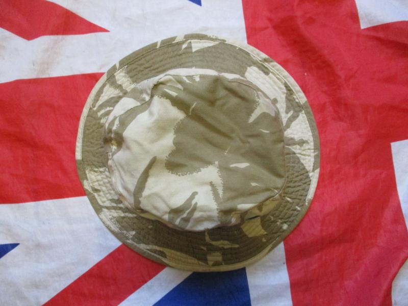 GENUINE issue gulf war 1 - iraq DESERT DPM DDPM BUSH BOONIE HAT 58CM MEDIUM