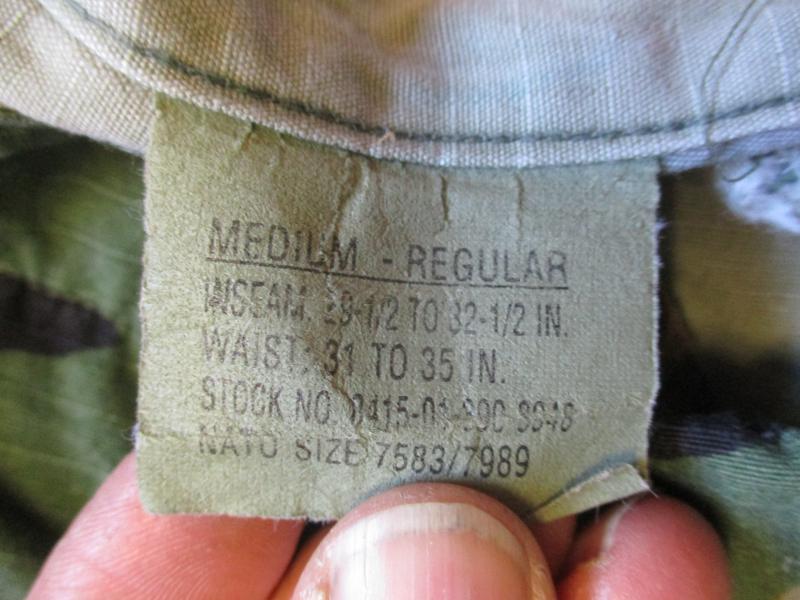GENUINE USA US ARMY / USMC / NAVY SEAL  issue M81 woodland CAMO BDU combat PANTS TROUSERS Medium regular