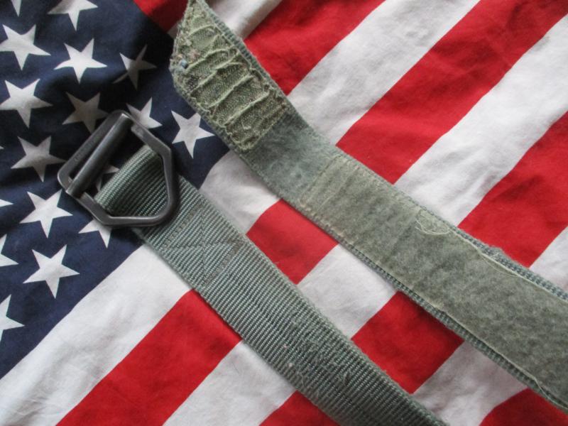 ORIGINAL tac shield USA SF RIGGER RIGGERS BELT ACU FG FOLIAGE GREEN