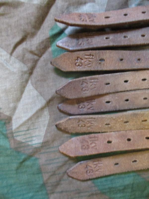 GERMAN ARMY Waffen SS WW2 ZELTBHAN ZELT SHELTER PONCHO STRAP fkv 1943 DATED