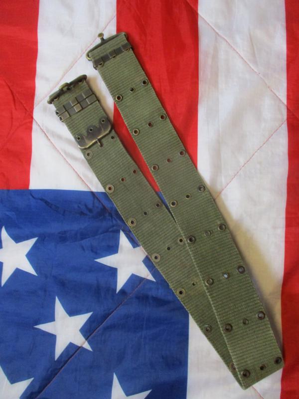 GENUINE REAL M1956 US ARMY issue VIETNAM WAR M56 WEBBING BELT